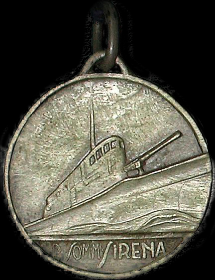 SIRENA MEDAGLIA RICORDO