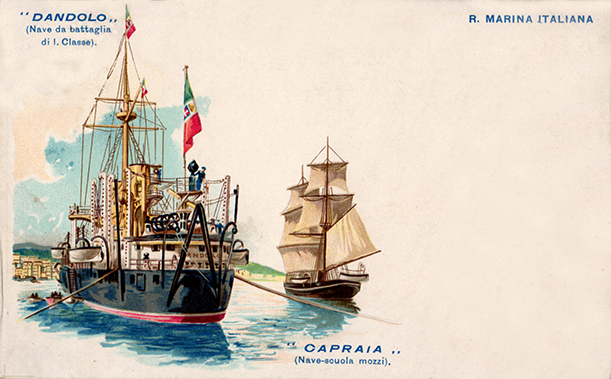 DANDOLO (1) - CARTOLINA DELLA REGIA MARINA