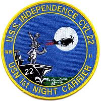 USS INDEPENDENCE PATCH